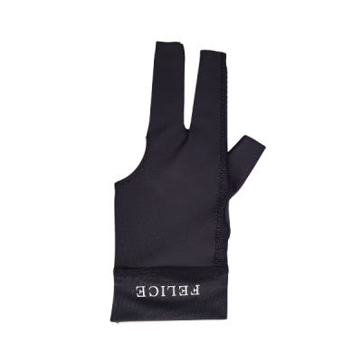 Billard Handschuh Felice schwarz ohne Fingerkuppen